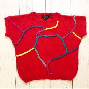 Renee Tener Jeanne Pierre crop sweater medium